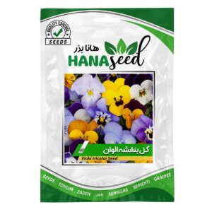بذر گل بنفشه الوان هانا بذر