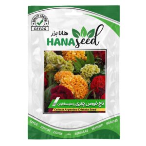 بذر گل تاج خروس چتری الوان هانا بذر